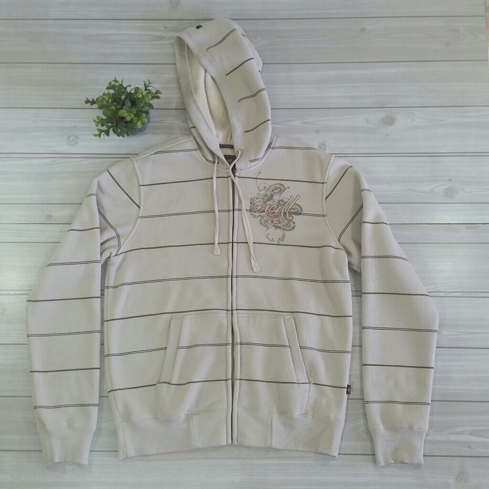 O'Neill Men's Sherpa Lined Hooded Jacket Medium